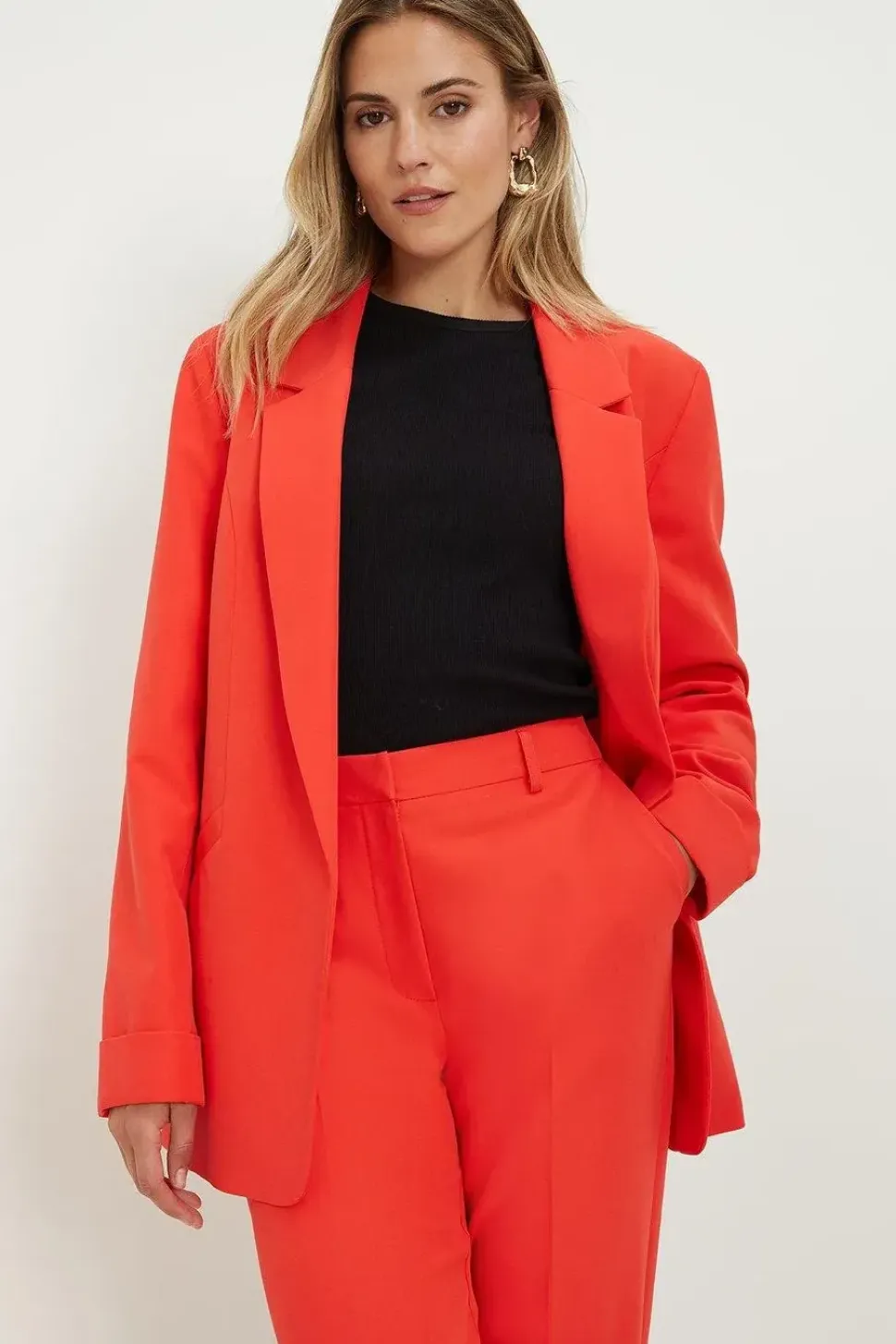 Tall Turnback Cuff Blazer