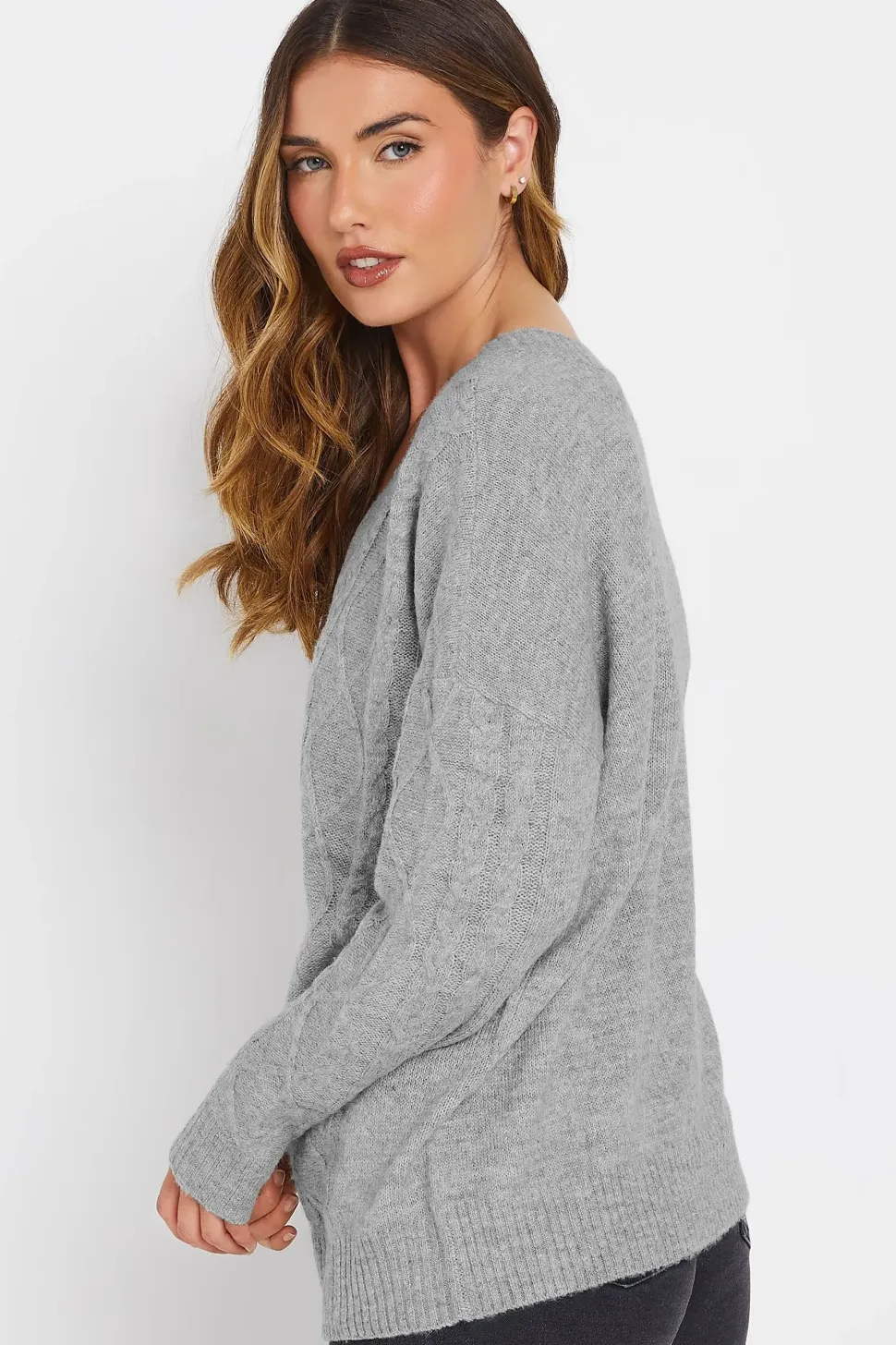 Tall V-Neck Jumper