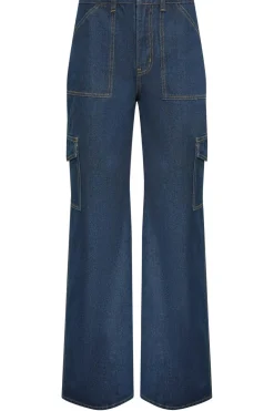Tall Wide Leg Cargo Trousers