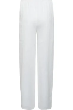 Tall Wide Leg Cotton Trousers