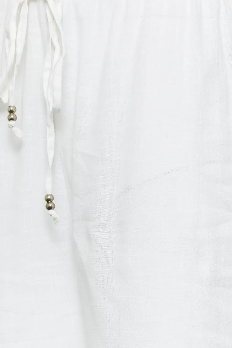 Tall Wide Leg Cotton Trousers