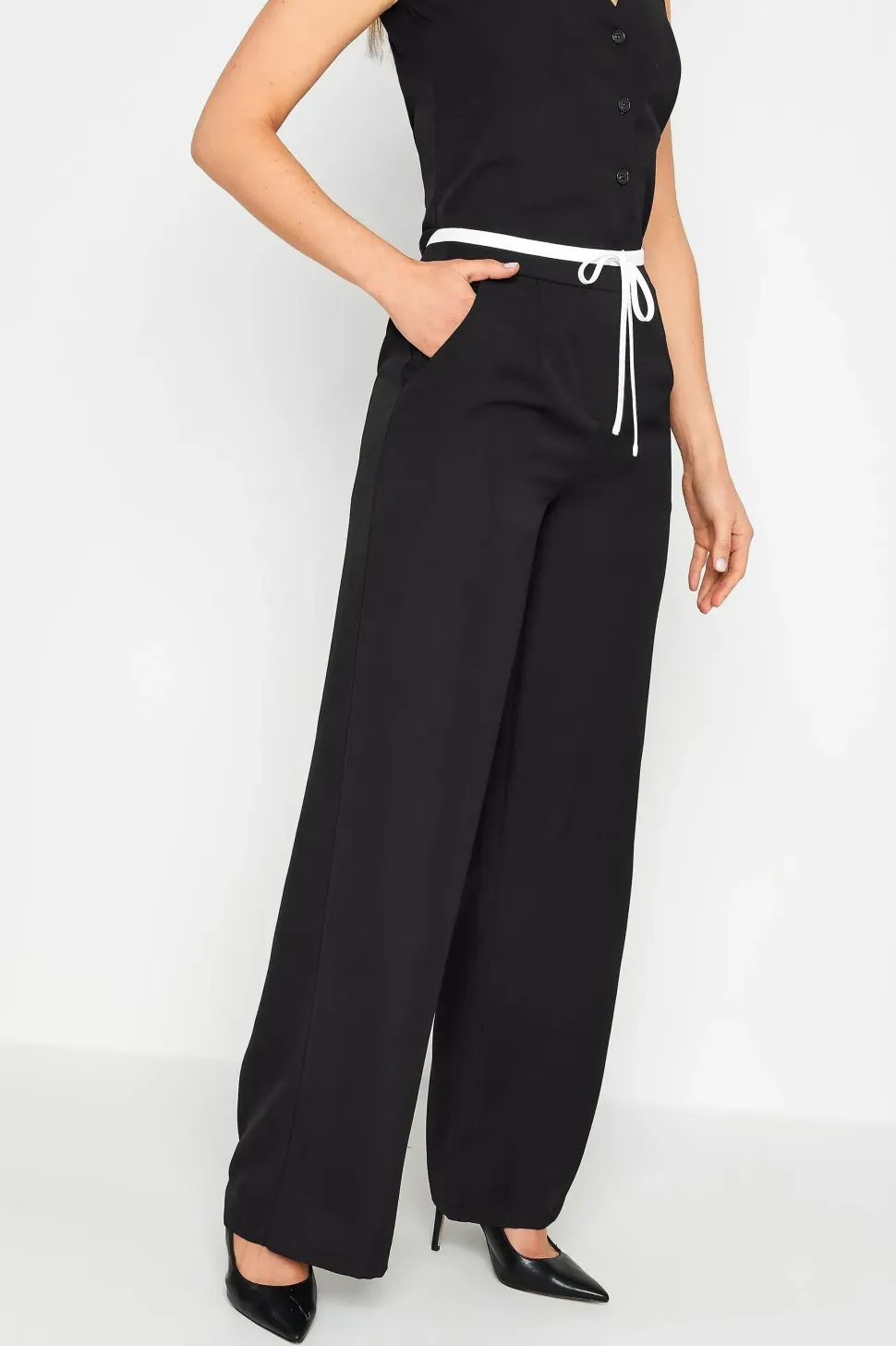 Tall Wide Leg Trousers