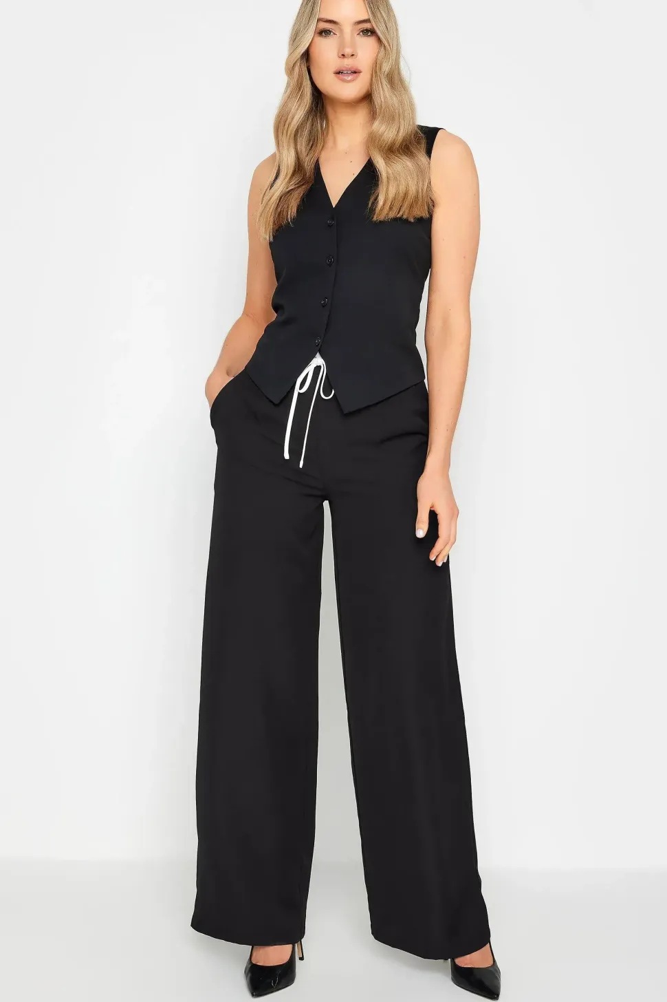 Tall Wide Leg Trousers