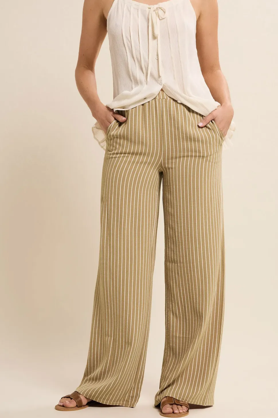Tall Wide Leg Trousers