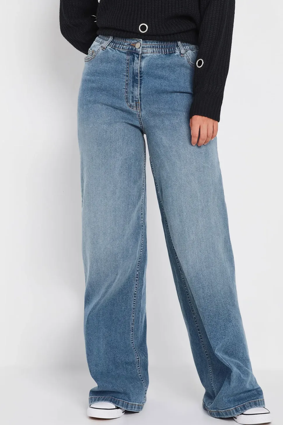 Tall Wide Puddle Jeans