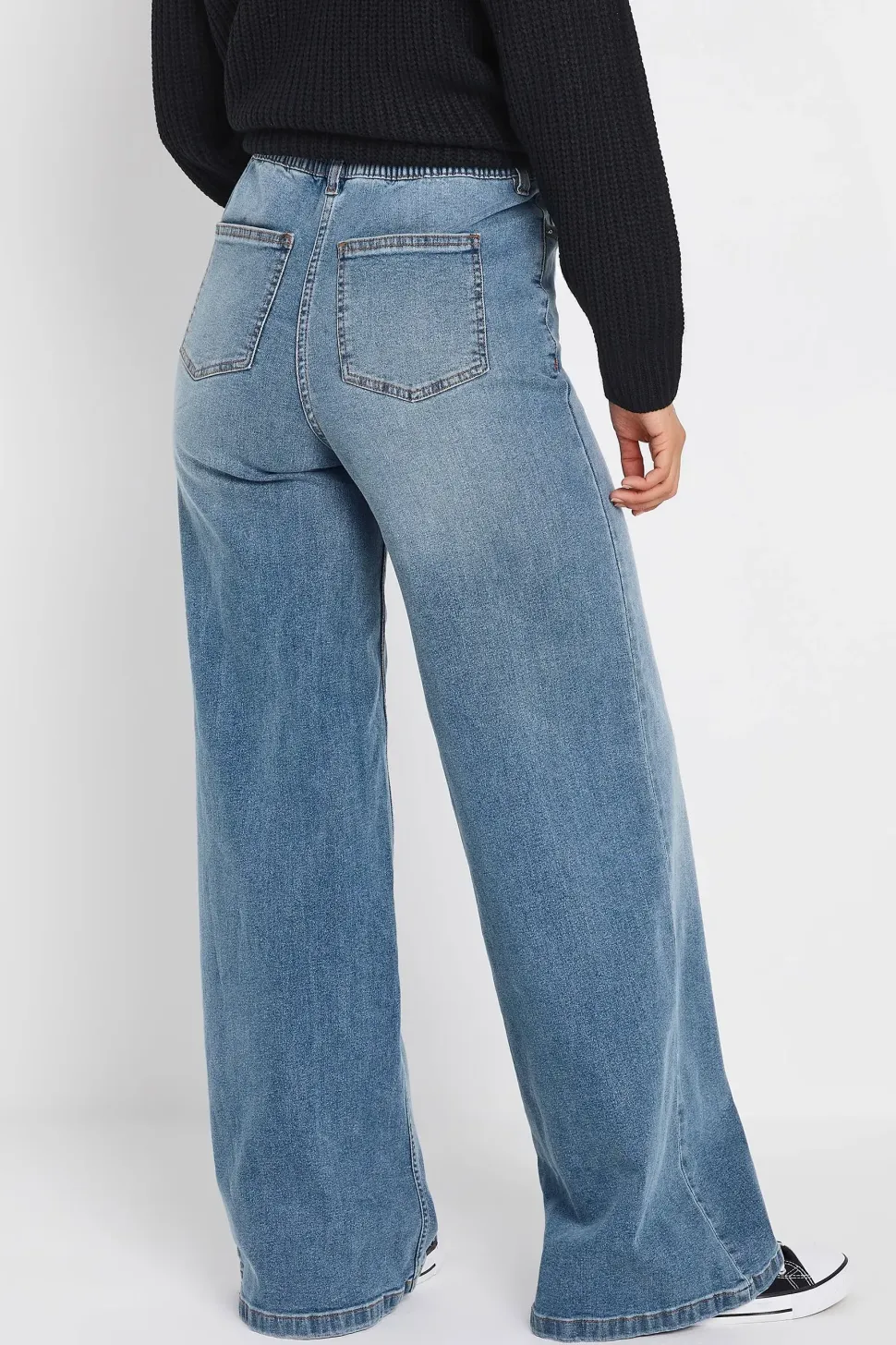 Tall Wide Puddle Jeans