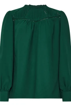 Tall Woven Pleated Blouse