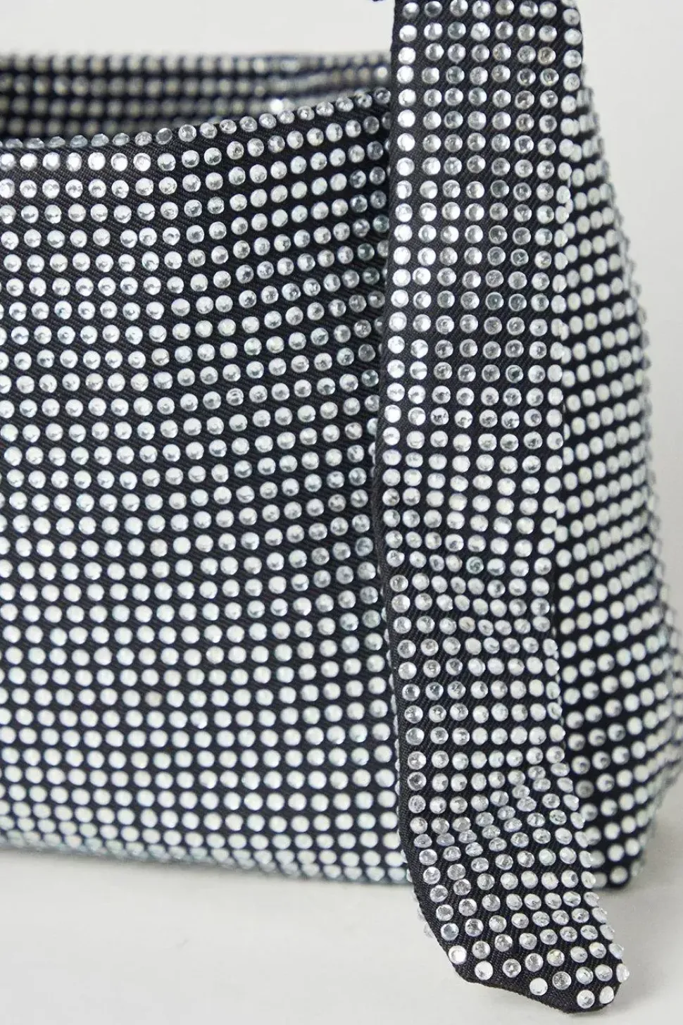 Tamara Diamante Knot Detail Shoulder Bag