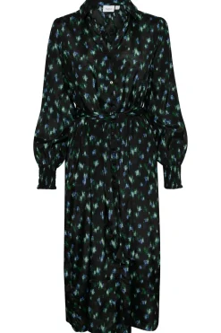 TamaSZ Long Sleeves Belted Shirt Dress-