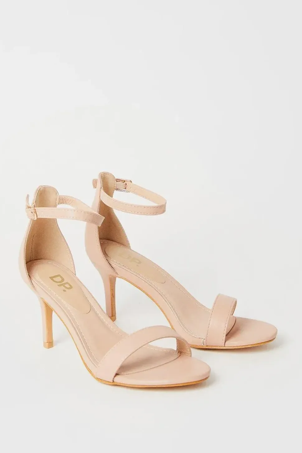 Tasha Low Stiletto Barely There Heeled Sandals
