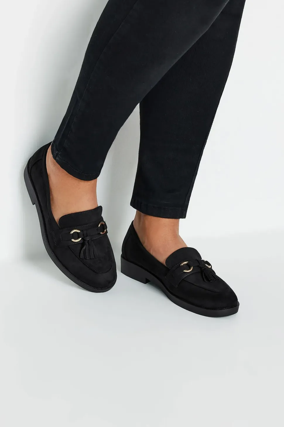 Tassel Detail Loafers In Extra Wide Fit