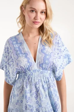 Tassel Detail V Neck Dress