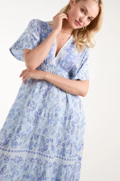 Tassel Detail V Neck Dress