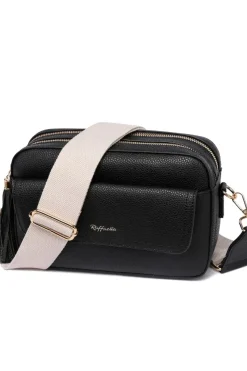 Tassel Front Pocket Crossbody Bag
