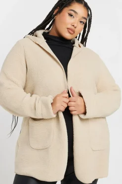 Teddy Fleece Hooded Jacket