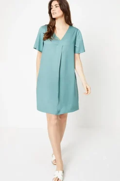 Tencel Overhead Shift Dress