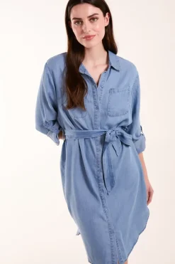Tencel Shirt Dress