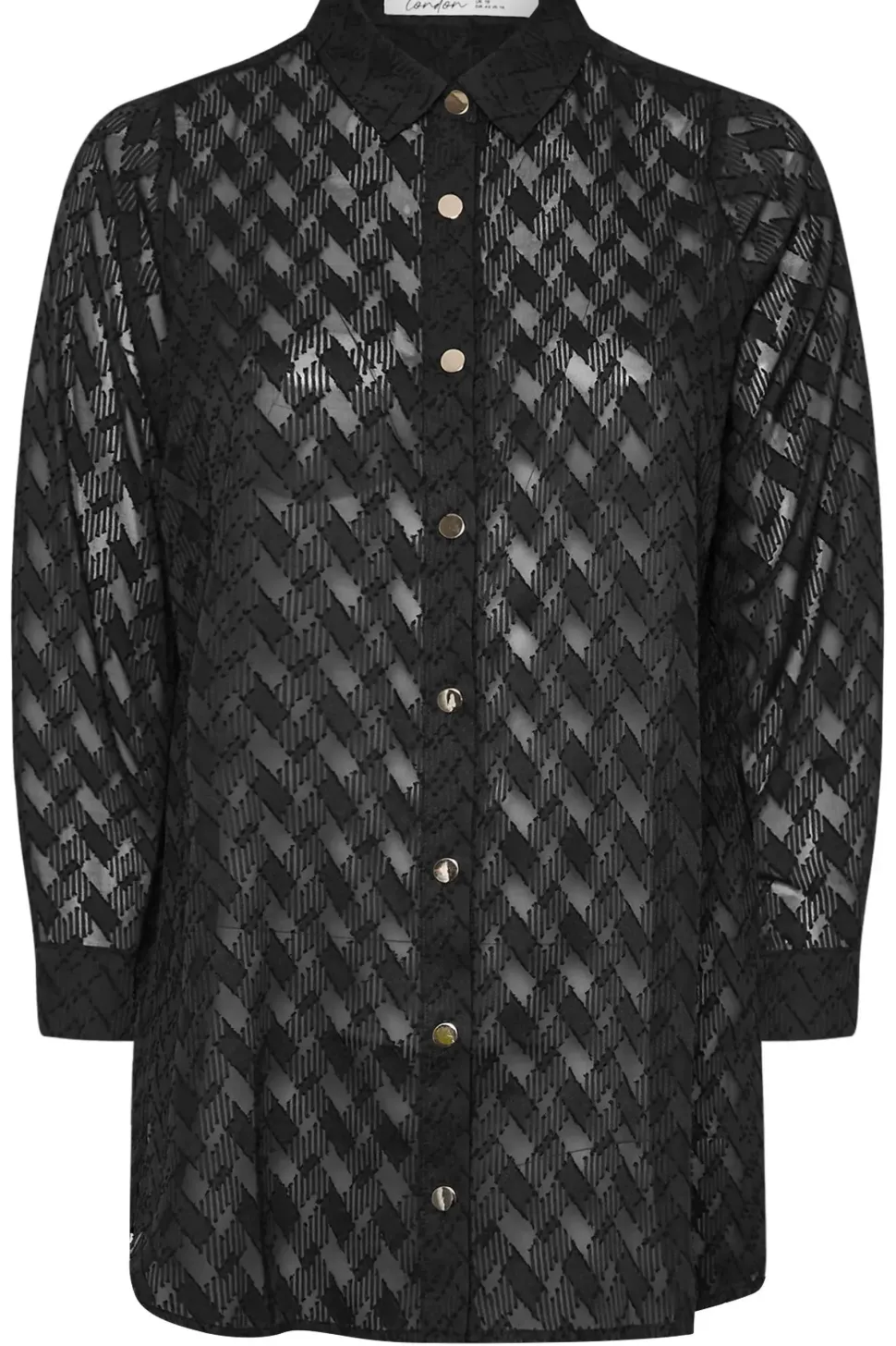 Textured Longline Shirt