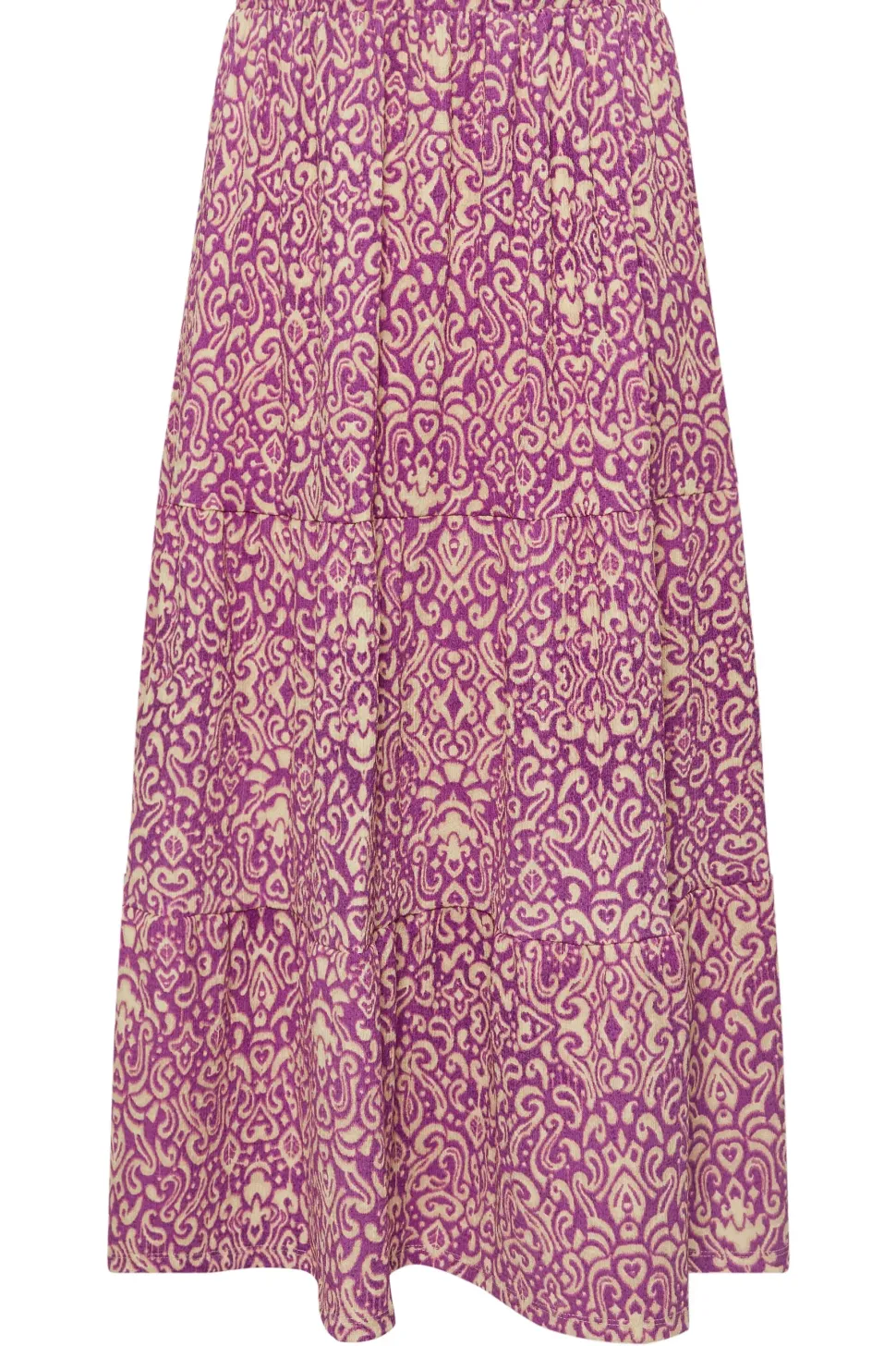 Textured Maxi Skirt
