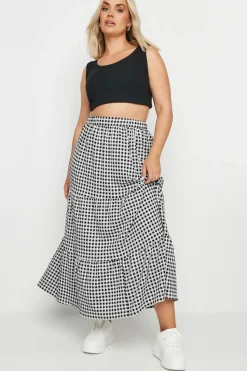 Textured Maxi Skirt