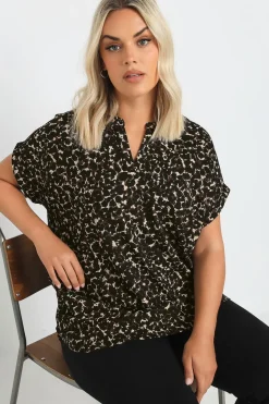 Textured Notch Neck Top