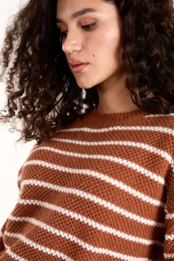Textured Stripe Jumper