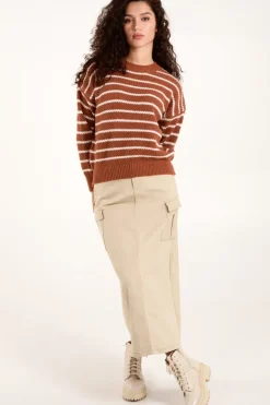 Textured Stripe Jumper