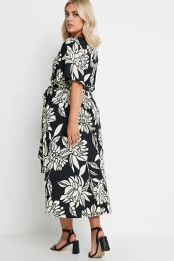 Textured Wrap Dress
