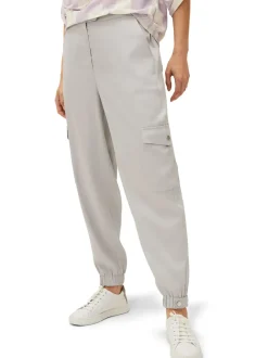 Theodora Tapered Cargo Jogger-Plain