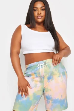 Tie Dye Jogger Shorts