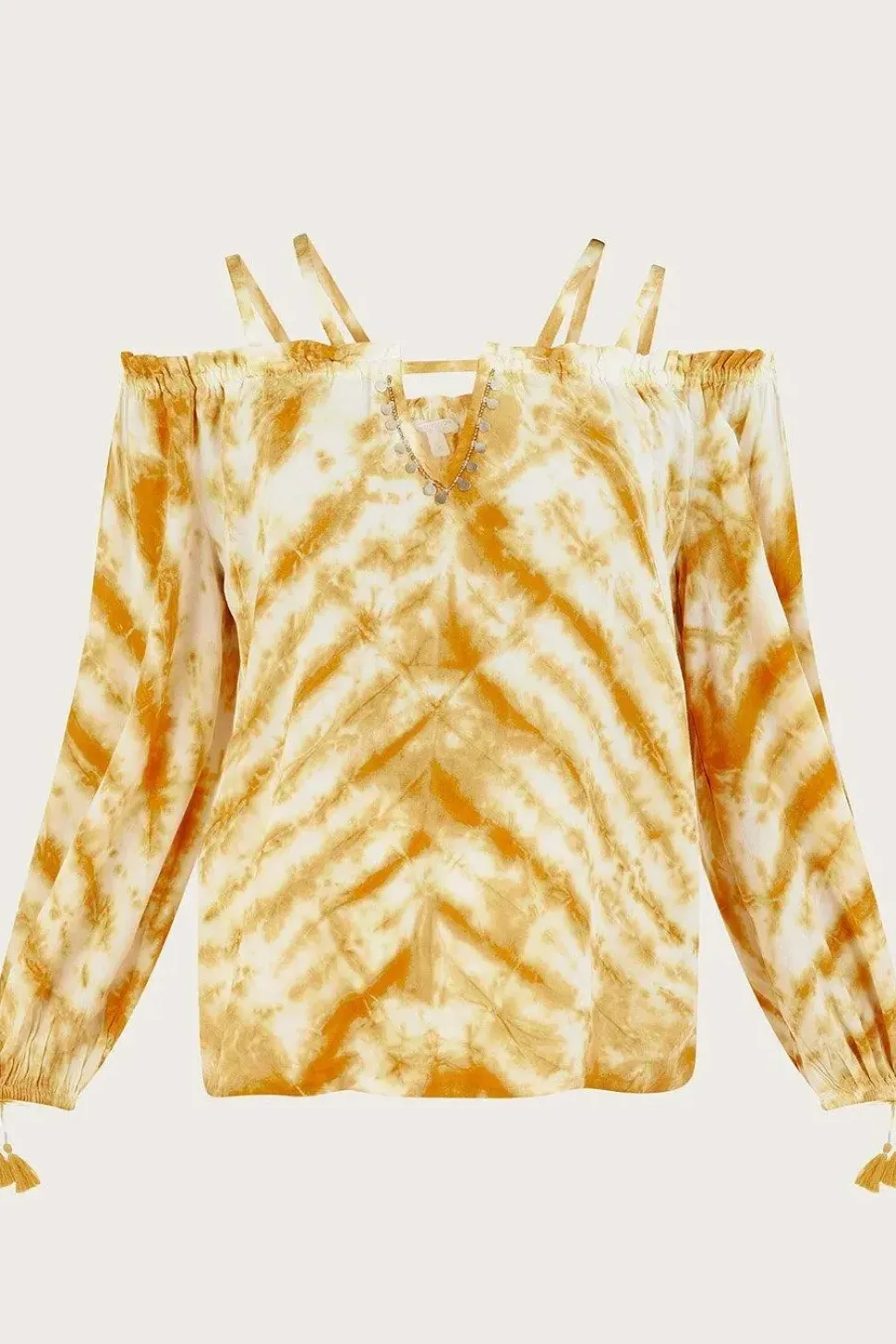 Tie Dye Printed Long Sleeve Top