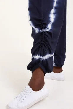 Tie Dye Ruched Harem Trouser