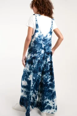 Tie Dye Wide Leg Jumpsuit