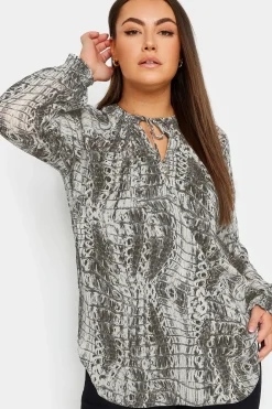 Tie Neck Blouse