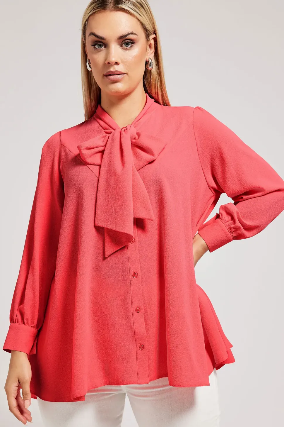 Tie Neck Blouse