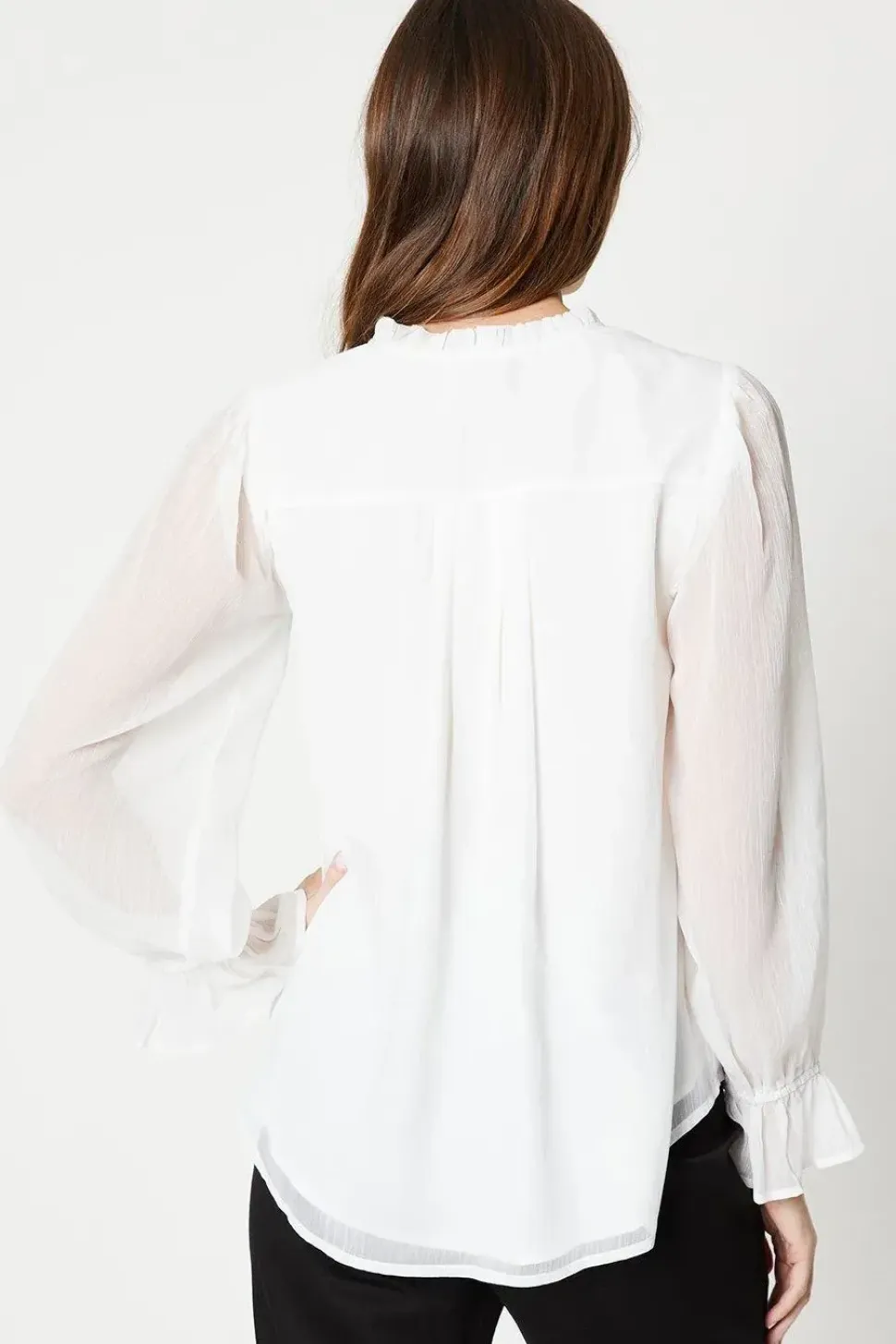 Tie Neck Boho Blouse