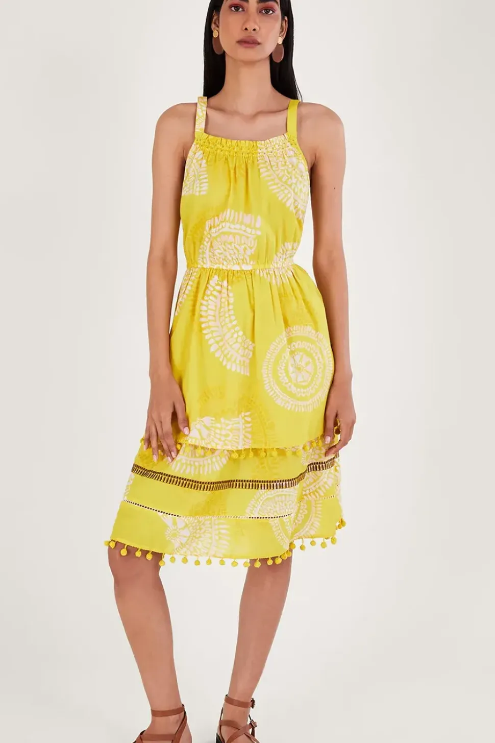 Tiered Halter Dress