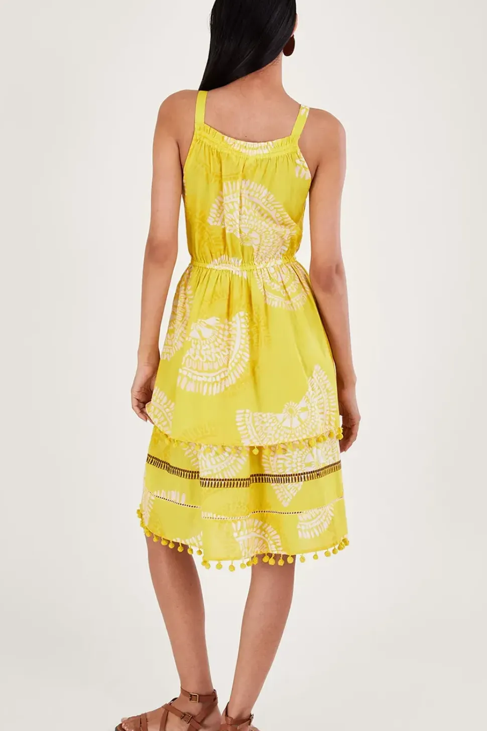 Tiered Halter Dress