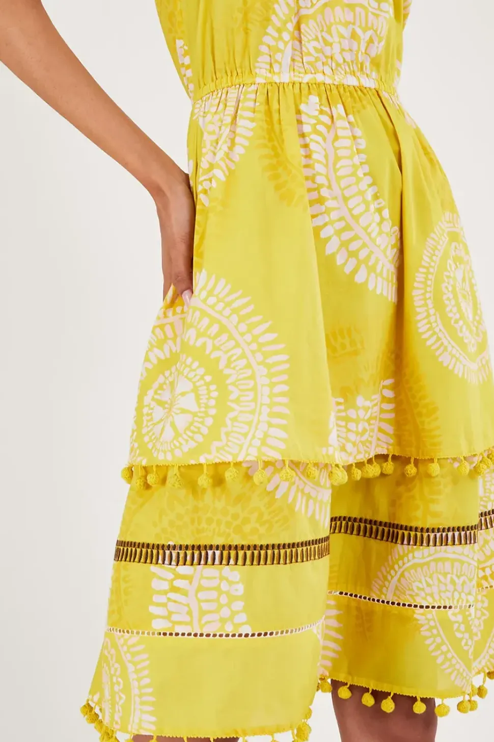 Tiered Halter Dress