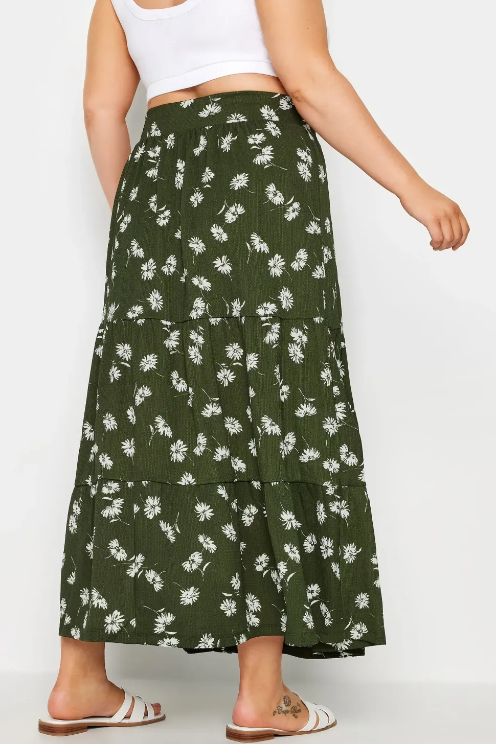 Tiered Maxi Skirt