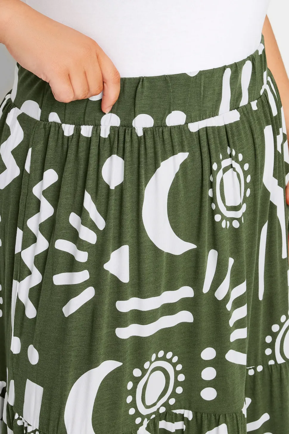 Tiered Maxi Skirt