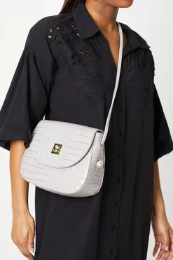 Tiffany Croc Cross Body Bag