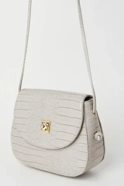 Tiffany Croc Cross Body Bag