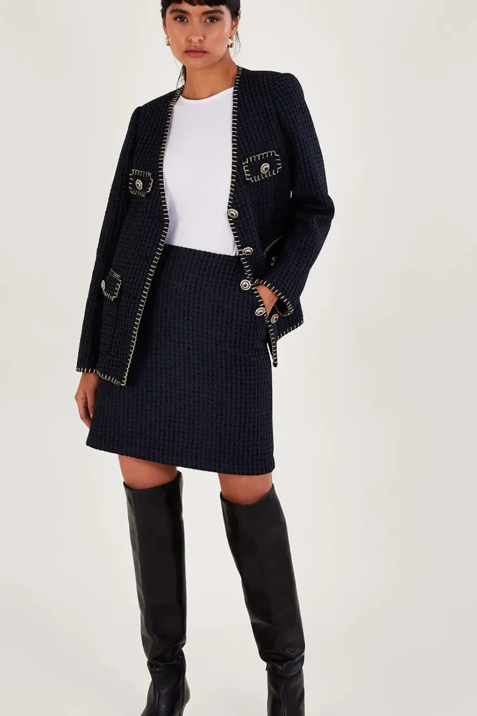 Tilly Tweed Short Skirt