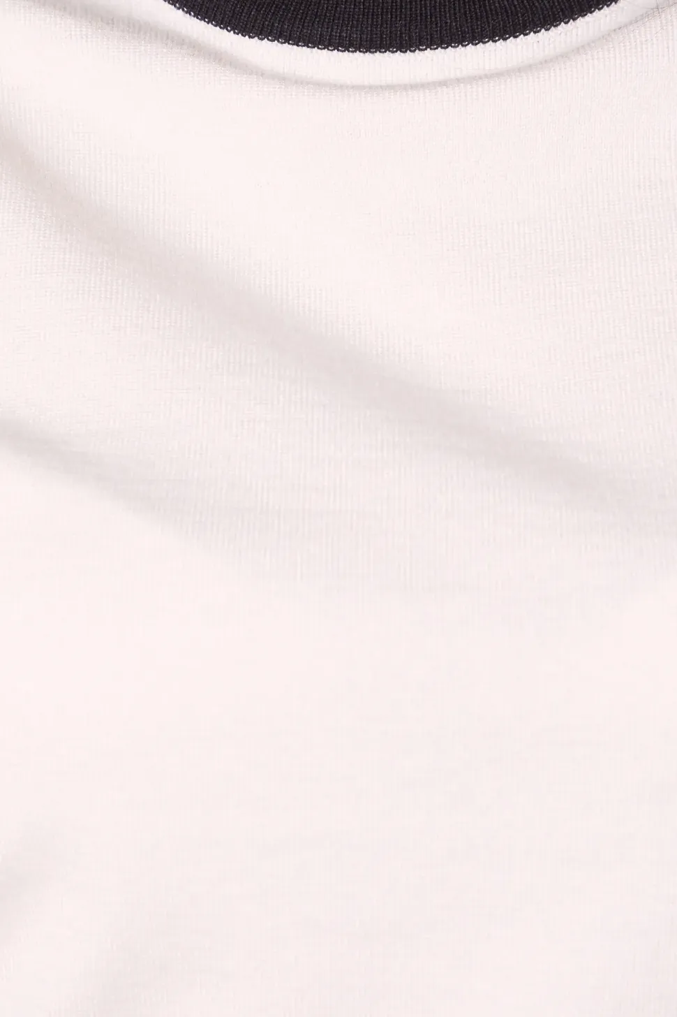 Tipped Puff Sleeve Knitted Top