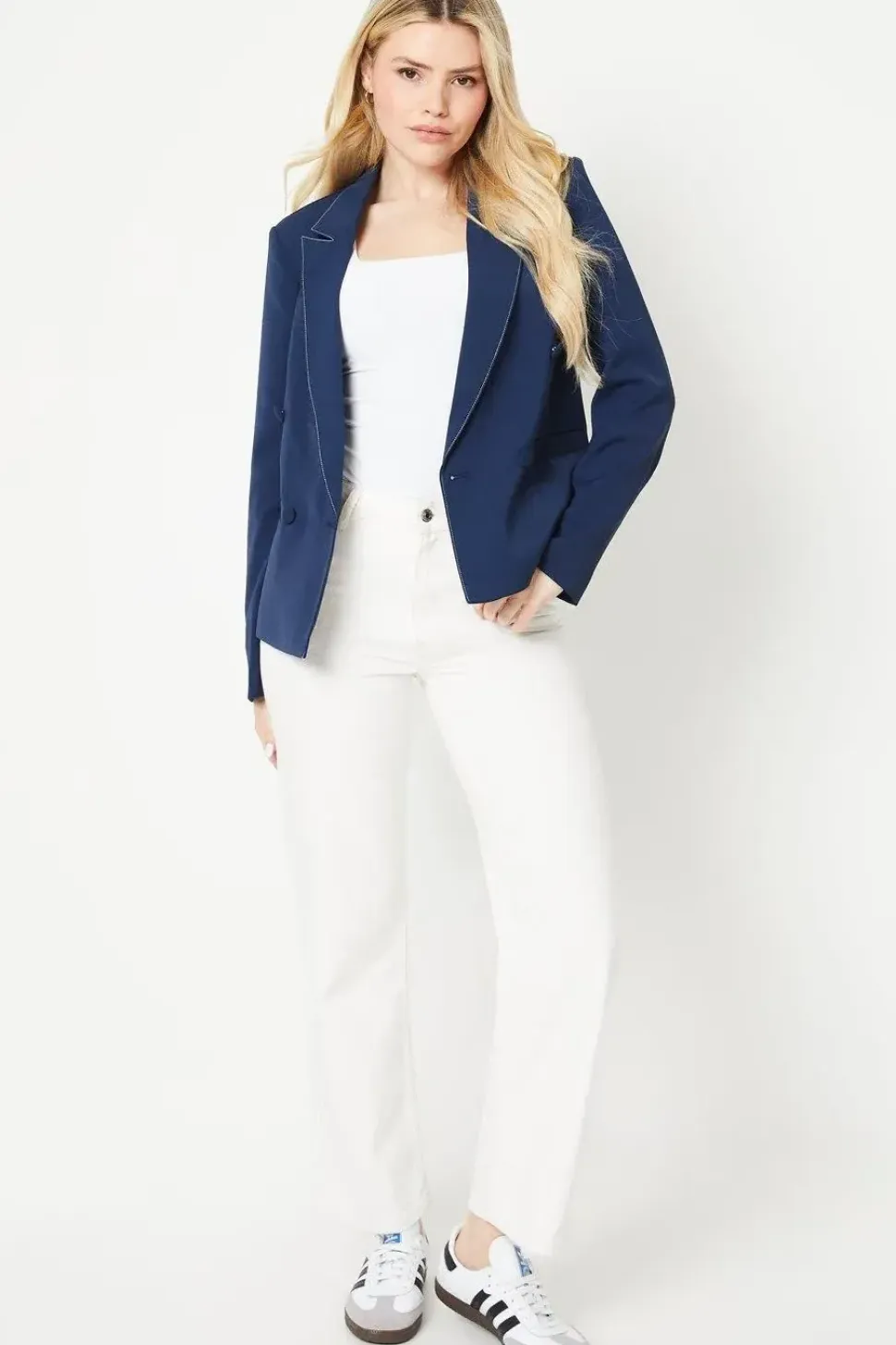 Top Stitch Blazer