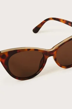 Tortoiseshell Cateye Sunglasses