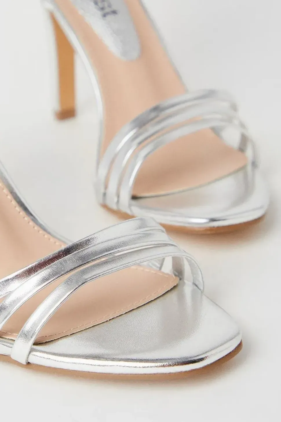Totti High Stiletto Heel Multi Strap Sandals