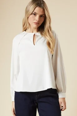Trim Detail Blouse