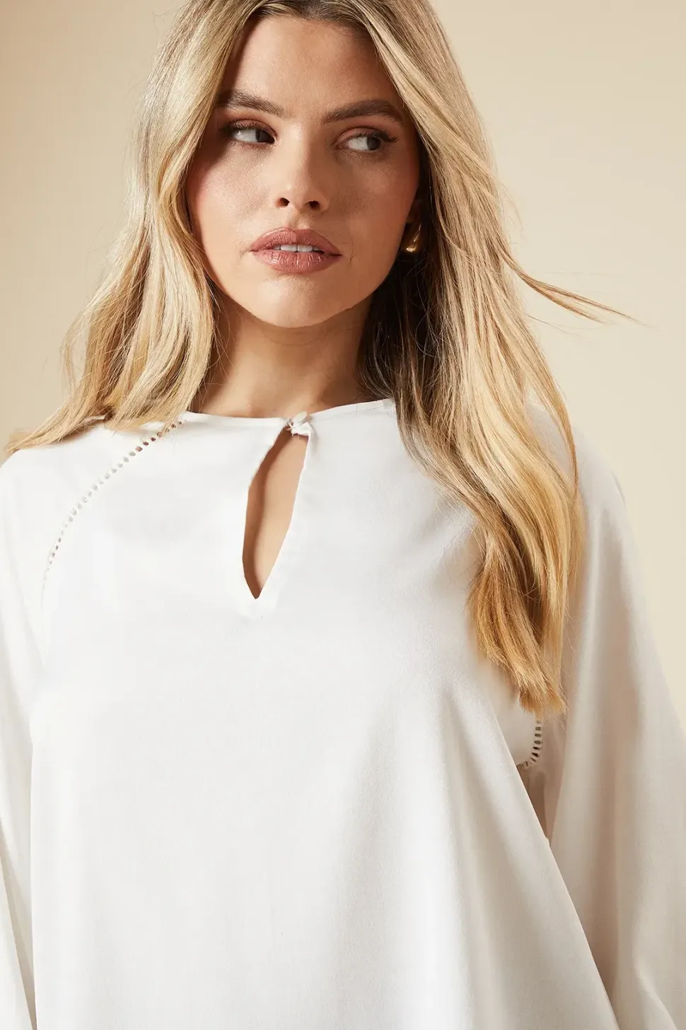 Trim Detail Blouse